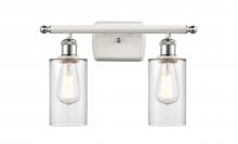 Innovations Lighting 516-2W-WPC-G802 - Clymer 2 Light Bath Vanity Light