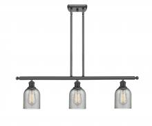 Innovations Lighting 516-3I-BK-G257 - Caledonia 3 Light Island Light