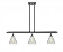 Innovations Lighting 516-3I-BK-G275 - Conesus 3 Light Island Light