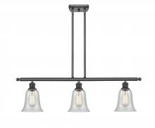 Innovations Lighting 516-3I-BK-G2812 - Hanover 3 Light Island Light