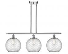 Innovations Lighting 516-3I-PC-G122-10CSN - Large Farmhouse Chicken Wire 3 Light Island Light