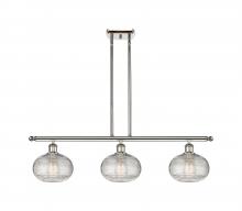 Innovations Lighting 516-3I-PN-G555-8CL - Ithaca - 3 Light - 36 inch - Polished Nickel - Cord hung - Island Light