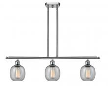 Innovations Lighting 516-3I-SN-G104 - Belfast - 3 Light - 36 inch - Brushed Satin Nickel - Cord hung - Island Light