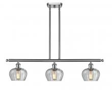 Innovations Lighting 516-3I-SN-G92 - Fenton 3 Light Island Light