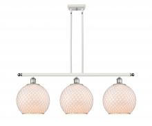 Innovations Lighting 516-3I-WPC-G121-10CSN - Large Farmhouse Chicken Wire 3 Light Island Light