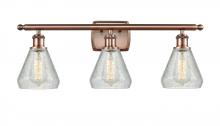 Innovations Lighting 516-3W-AC-G275 - Conesus 3 Light Bath Vanity Light