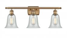 Innovations Lighting 516-3W-BB-G2812 - Hanover 3 Light Bath Vanity Light