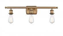 Innovations Lighting 516-3W-BB - Bare Bulb 3 Light Bath Vanity Light