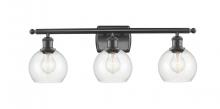 Innovations Lighting 516-3W-BK-G122-6 - Athens Bath Vanity Light