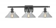 Innovations Lighting 516-3W-BK-G132 - Orwell 3 Light Bath Vanity Light