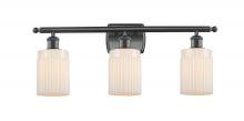 Innovations Lighting 516-3W-BK-G341 - Hadley 3 Light Bath Vanity Light