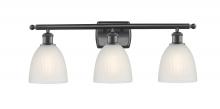 Innovations Lighting 516-3W-BK-G381 - Castile 3 Light Bath Vanity Light