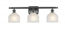 Innovations Lighting 516-3W-BK-G411 - Dayton 3 Light Bath Vanity Light