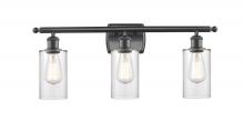 Innovations Lighting 516-3W-BK-G802 - Clymer 3 Light Bath Vanity Light