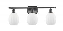 Innovations Lighting 516-3W-BK-G81 - Eaton 3 Light Bath Vanity Light