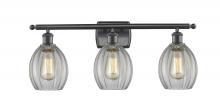 Innovations Lighting 516-3W-BK-G82 - Eaton 3 Light Bath Vanity Light