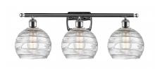 Innovations Lighting 516-3W-PC-G1213-8 - Deco Swirl Bath Vanity Light