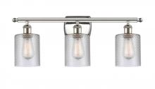 Innovations Lighting 516-3W-PN-G112 - Cobbleskill 3 Light Bath Vanity Light