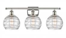 Innovations Lighting 516-3W-PN-G1213-8 - Deco Swirl Bath Vanity Light