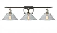 Innovations Lighting 516-3W-PN-G132 - Orwell 3 Light Bath Vanity Light