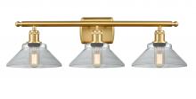 Innovations Lighting 516-3W-SG-G132 - Orwell 3 Light Bath Vanity Light