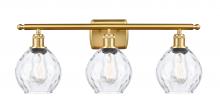 Innovations Lighting 516-3W-SG-G362 - Small Waverly 3 Light Bath Vanity Light