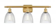 Innovations Lighting 516-3W-SG-G382 - Castile 3 Light Bath Vanity Light