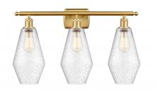 Innovations Lighting 516-3W-SG-G654-7 - Cindyrella - 3 Light - 27 inch - Satin Gold - Bath Vanity Light