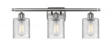 Innovations Lighting 516-3W-SN-G112 - Cobbleskill 3 Light Bath Vanity Light