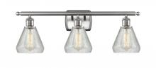 Innovations Lighting 516-3W-SN-G275 - Conesus 3 Light Bath Vanity Light