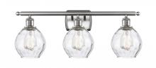 Innovations Lighting 516-3W-SN-G362 - Small Waverly 3 Light Bath Vanity Light