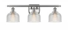 Innovations Lighting 516-3W-SN-G412 - Dayton 3 Light Bath Vanity Light