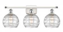 Innovations Lighting 516-3W-WPC-G1213-8 - Deco Swirl Bath Vanity Light