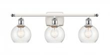 Innovations Lighting 516-3W-WPC-G124-6 - Athens Bath Vanity Light