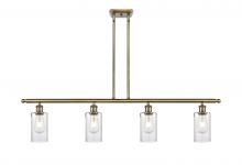 Innovations Lighting 516-4I-AB-G804 - Clymer - 4 Light - 48 inch - Antique Brass - Cord hung - Island Light