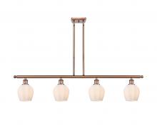 Innovations Lighting 516-4I-AC-G461-6 - Norfolk - 4 Light - 48 inch - Antique Copper - Cord hung - Island Light