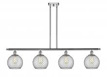 Innovations Lighting 516-4I-PC-G122-8CBK - Farmhouse Chicken Wire 4 Light Island Light