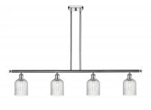  516-4I-PC-G559-5SDY - Bridal Veil - 4 Light - 48 inch - Polished Chrome - Cord hung - Island Light