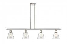 Innovations Lighting 516-4I-PN-G454 - Caton - 4 Light - 48 inch - Polished Nickel - Cord hung - Island Light