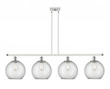 Innovations Lighting 516-4I-WPC-G122-10CBK - Large Farmhouse Chicken Wire 4 Light Island Light