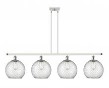 Innovations Lighting 516-4I-WPC-G122-10CSN - Large Farmhouse Chicken Wire 4 Light Island Light