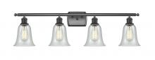 Innovations Lighting 516-4W-BK-G2812 - Hanover 4 Light Bath Vanity Light