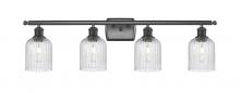  516-4W-OB-G559-5SDY - Bridal Veil - 4 Light - 35 inch - Oil Rubbed Bronze - Bath Vanity Light