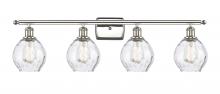 Innovations Lighting 516-4W-PN-G362 - Small Waverly 4 Light Bath Vanity Light