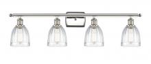 Innovations Lighting 516-4W-PN-G442 - Brookfield 4 Light Bath Vanity Light