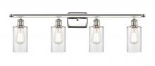 Innovations Lighting 516-4W-PN-G802 - Clymer 4 Light Bath Vanity Light