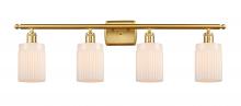 Innovations Lighting 516-4W-SG-G341 - Hadley 4 Light Bath Vanity Light