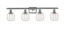 Innovations Lighting 516-4W-SN-G1013 - Belfast 4 Light Bath Vanity Light