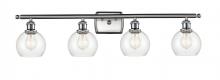 Innovations Lighting 516-4W-SN-G122-6 - Athens Bath Vanity Light