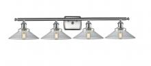 Innovations Lighting 516-4W-SN-G132 - Orwell 4 Light Bath Vanity Light